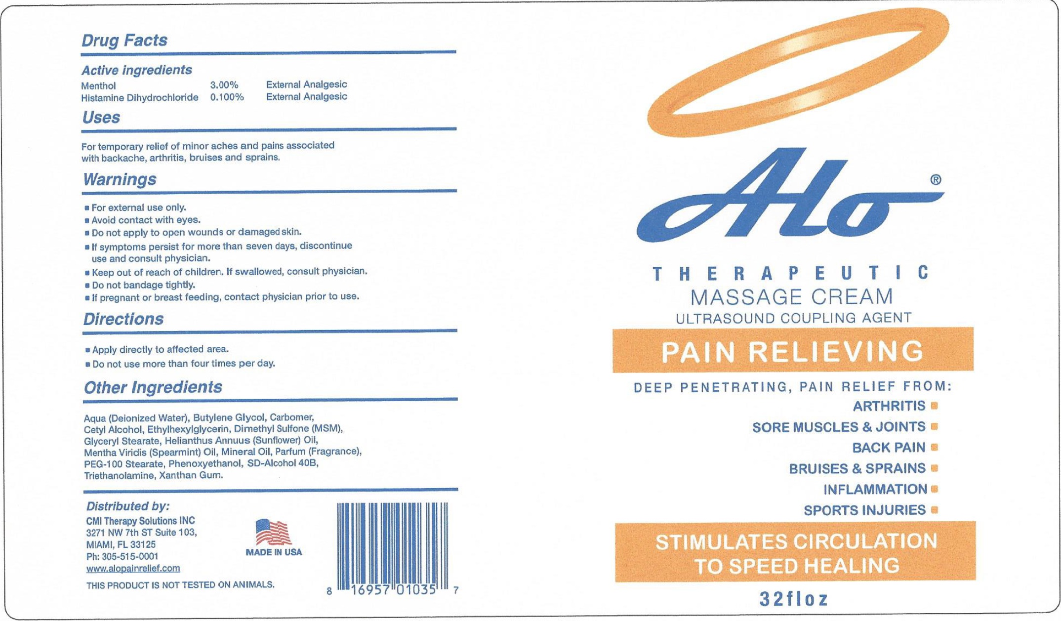 Alo Therapeutic Massage